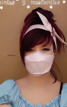 Cargar imagen en el visor de la galería, Conjunto Diadema y Mascarilla 3D reutilizable