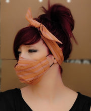 Cargar imagen en el visor de la galería, Conjunto Diadema y Mascarilla 3D reutilizable