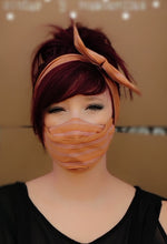 Cargar imagen en el visor de la galería, Conjunto Diadema y Mascarilla 3D reutilizable