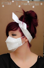 Cargar imagen en el visor de la galería, Conjunto Diadema y Mascarilla 3D reutilizable