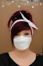 Cargar imagen en el visor de la galería, Conjunto Diadema y Mascarilla 3D reutilizable