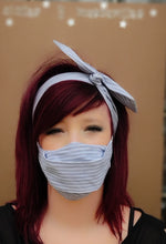 Cargar imagen en el visor de la galería, Conjunto Diadema y Mascarilla 3D reutilizable