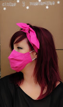 Cargar imagen en el visor de la galería, Conjunto Diadema y Mascarilla 3D reutilizable