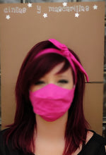 Cargar imagen en el visor de la galería, Conjunto Diadema y Mascarilla 3D reutilizable