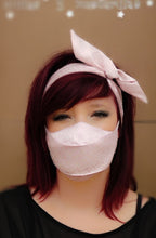 Cargar imagen en el visor de la galería, Conjunto Diadema y Mascarilla 3D reutilizable