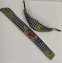 Cargar imagen en el visor de la galería, Conjunto de diadema y mascarilla reutilizable hecho a mano.